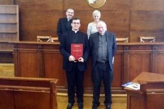 Vlč. Ivan Popić položio licencijat na papinskom institutu u Rimu