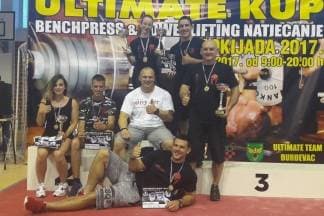 Požeški powerlifteri odlični na natjecanju u Đurđevcu