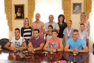 Prijem sudionika završnice Sportskih igara mladih održane u Splitu kod gradonačelnika Puljašića