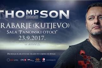 Koncert Marka Perkovića Thompson-a 23. rujna u Grabarju