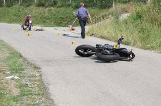 Sudar motocikala, dvojica ozlijeđena (foto)