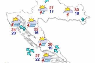 Temperature se u Požegi danas penju do 30°C