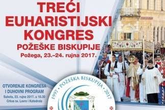 Najavljen Treći euharistijski kongres u Požegi, očekuje se velik broj mladih hodočasnika