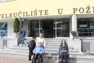 Slonjšak: ¨Veleučilište u Požegi je nepristupačno za osobe s invaliditetom¨