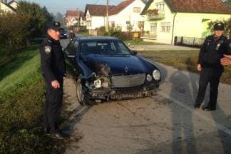 Nalet automobila na vlak u Trenkovu