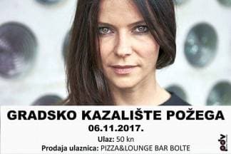 Koncert Vesne Pisarović 6.11. u požeškom kazalištu