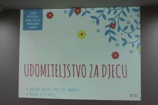 U Požegi održana tribina o udomiteljstvu djece
