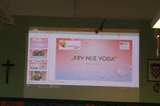 U OŠ Antuna Knižlića održana radionica i predavanje pod nazivom ¨Krv nije voda¨