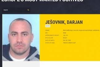 MUP daje 5 tisuća eura za informacije koje dovedu do uhićenja Darjana Ješovnika