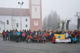 17. Memorijalni pohod na ¨Anđinu baraku¨ u spomen pogibije 11 branitelja na Papuku