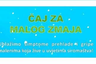 Uključimo se svi u akciju ¨Čaj za malog zmaja¨ kako bi darivali potrebite