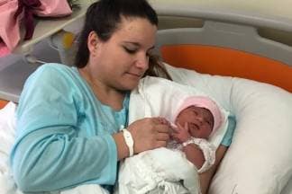 Elena je prva požeška beba: Sve je prošlo u najboljem redu