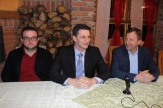 Radni posjet Bože  Petrova i Tomislava Panenića u Požegi