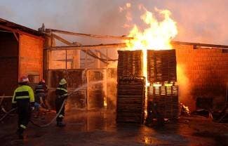 Opušak izazvao požar na kutjevačkoj pilani
