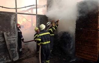 Požar u Vetovu: Izgorjela sušara s duhanom