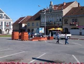 Zatvoren dio Trga za parkiranje
