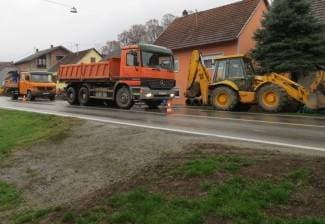 Na izlazu iz Požege postavljaju se semafori i gradi se staza