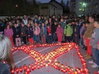 Pleternički i požeški mališani za žrtvu Vukovara (foto)
