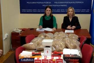 Policija zaplijenila preko 100 kg duhana u zadnjih par dana (foto)