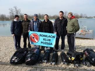 Požeški ronioci sudjelovali u akciji čišćenja Jaruna