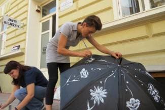 Pješačka zona pretvorena u umjetničku koloniju