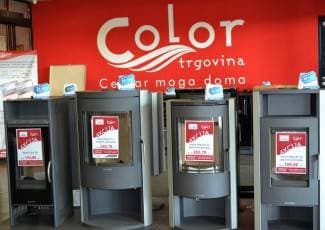 Sve za grijanje u Color trgovini