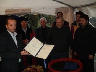 Kaptolački vinari proslavili Martinje s mađarskim kolegama