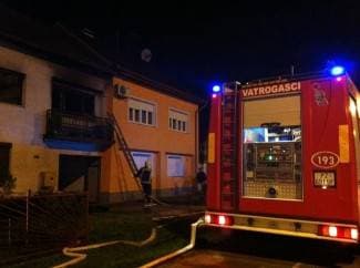 Gorjela kuća u Dubrovačkoj i dimnjak u Njemačkoj ulici