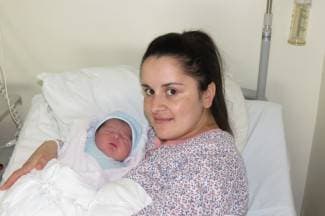 Luka je prva požeška beba u 2014.