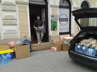 ¨Iznenađeni smo odazivom, ljudi donose sve što mogu¨