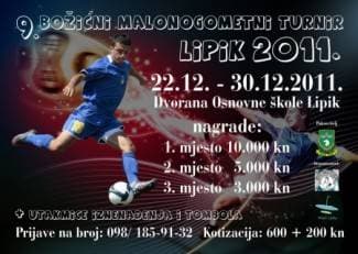 Na lipički Božićni turnir prijavljeno 19 ekipa
