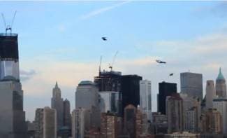 Leteći ljudi napadaju New York (video)