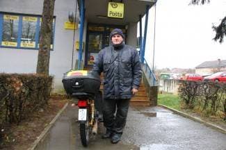 Pleterničanin među najboljim poštarima u zemlji: ¨Više mi ne smeta ni kiša ni snijeg¨