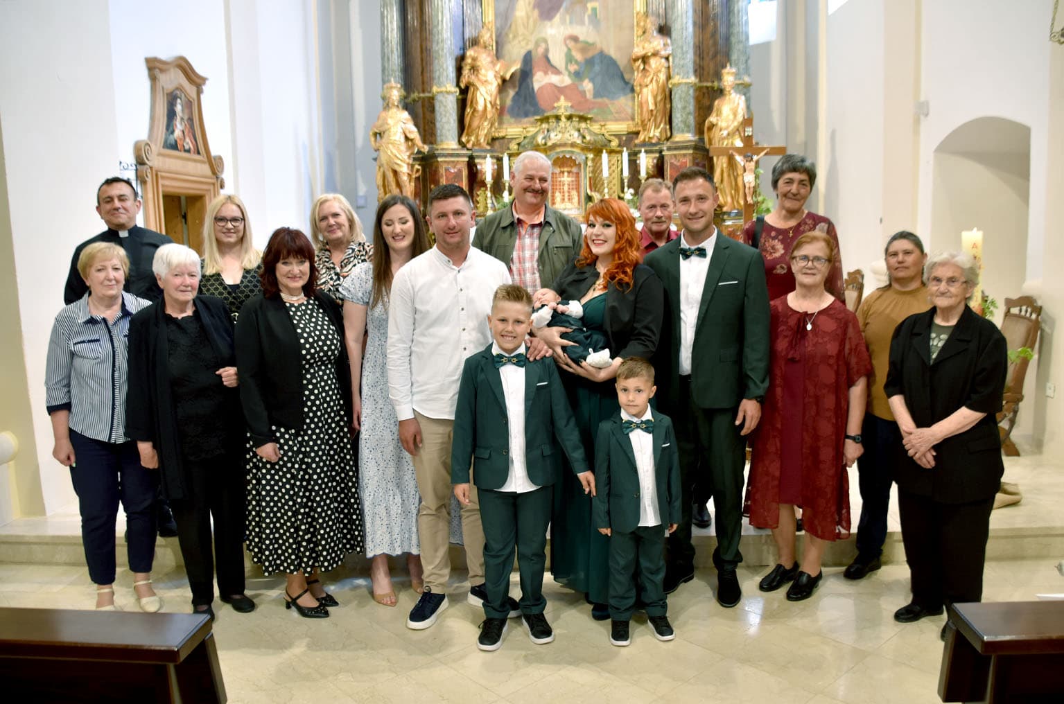 Dvostruko slavlje u poznatoj vinarskoj obitelji: Krštenje malog Luisa i 10 godina braka