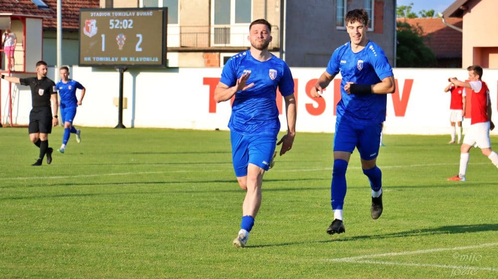 Nogometaši Slavonije u 26. kolu 3. NL - Istok pobijedili Tomislav u Donjim Andrijevcima - Požeški športski savez