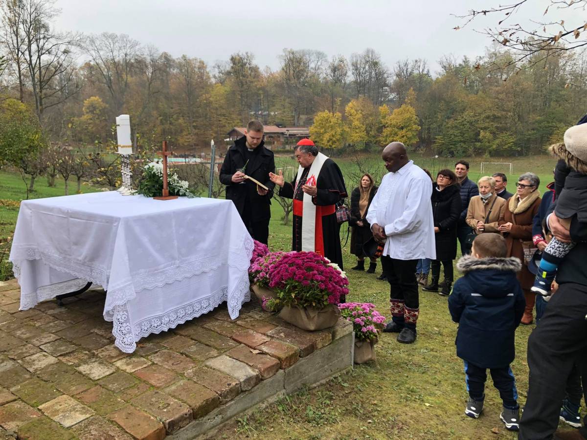 SB Online | Na salašu Savus blagoslovljena kapelica sv. Antuna Pustinjaka