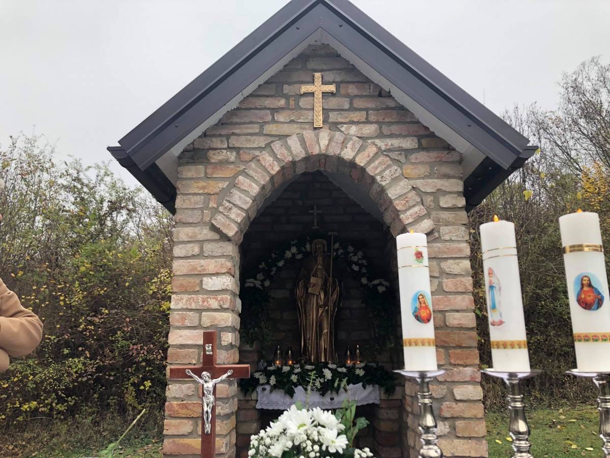 Na salašu Savus blagoslovljena kapelica sv. Antuna Pustinjaka
