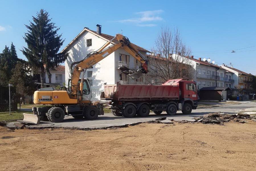 SB Online | Započela modernizacija ceste i oborinske odvodnje u Berislavićevoj ulici