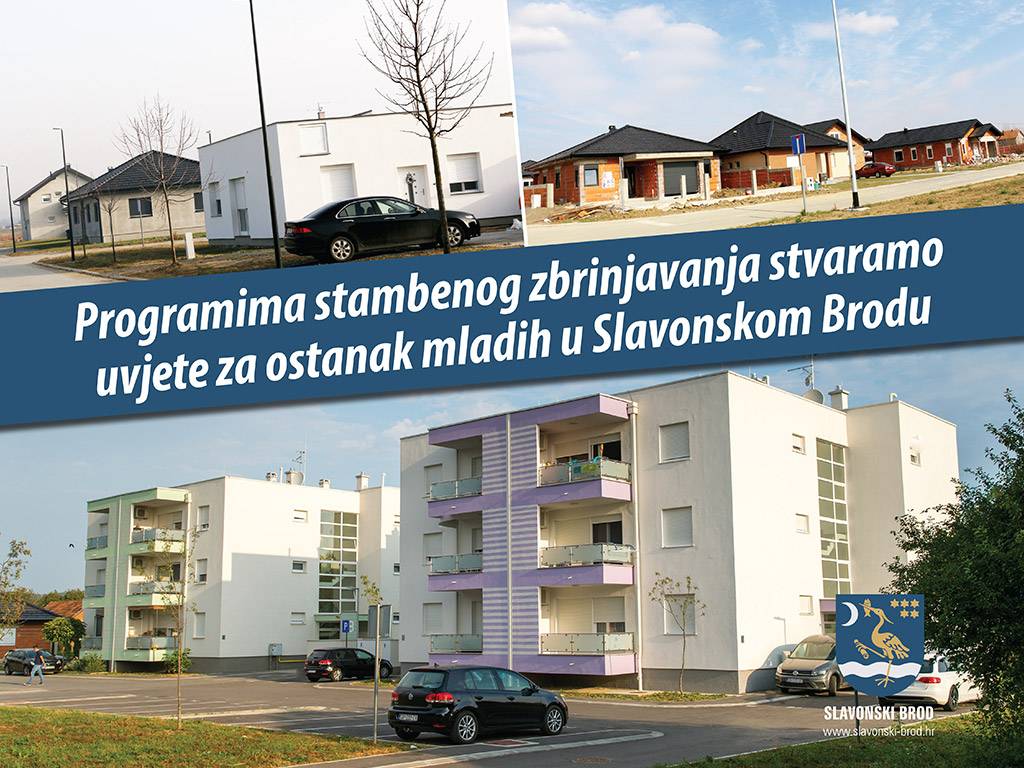 SB Online | Programima stambenog zbrinjavanja stvaramo uvjete za ostanak mladih u Slavonskom Brodu
