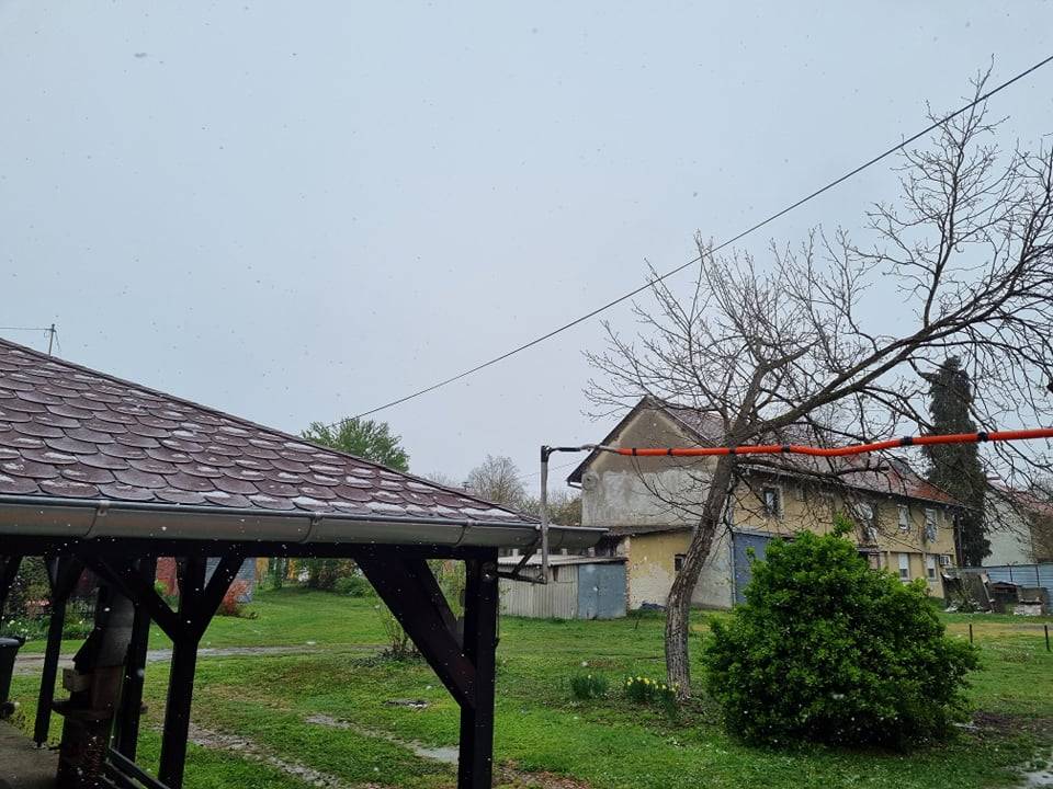 SB Online | STIGLA PROMJENA VREMENA: Snijeg od jutra pada i u Slavonskom Brodu!
