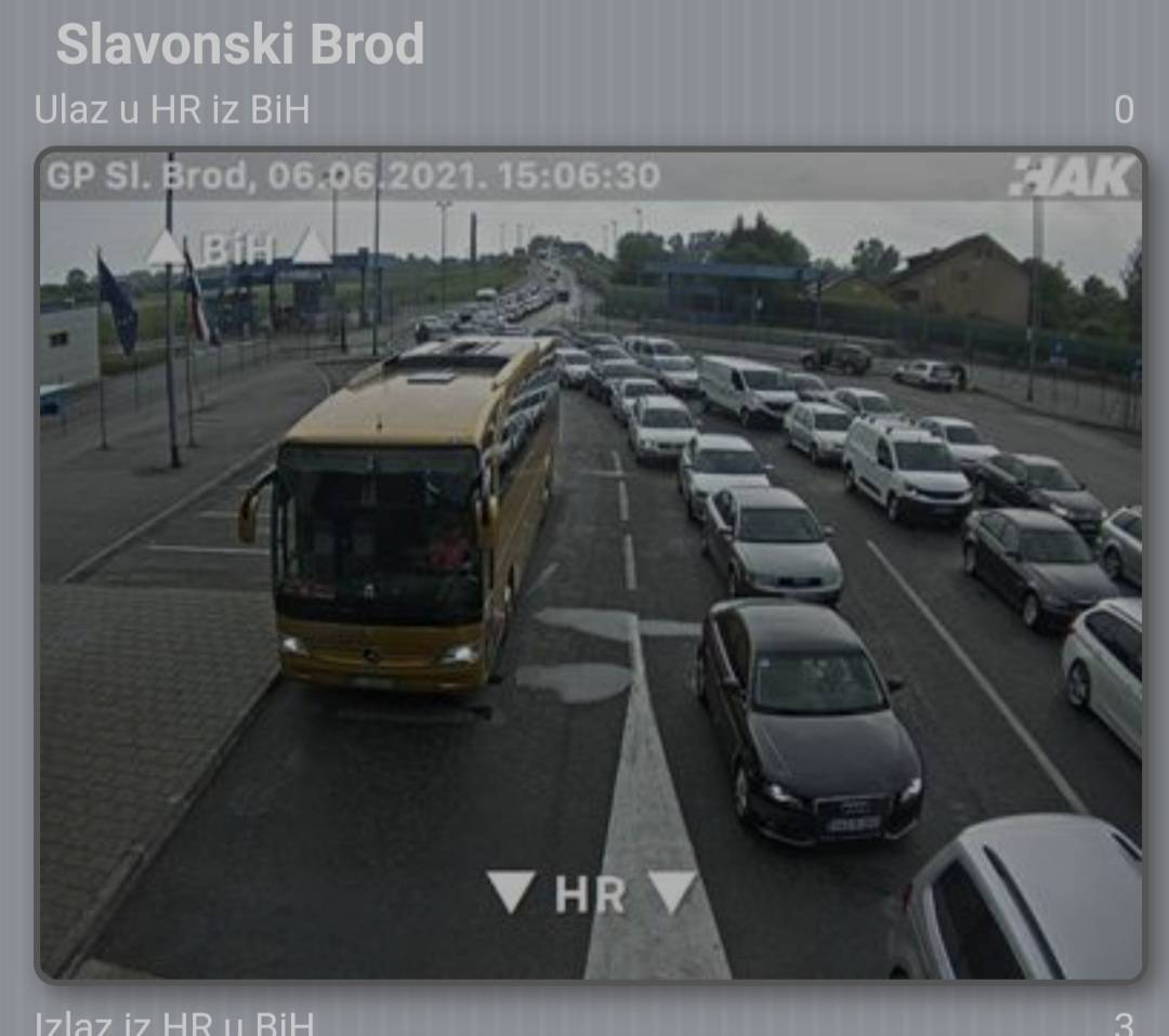SB Online | Evo kako izgleda ulaz u Hrvatsku kod Slavonskog Broda