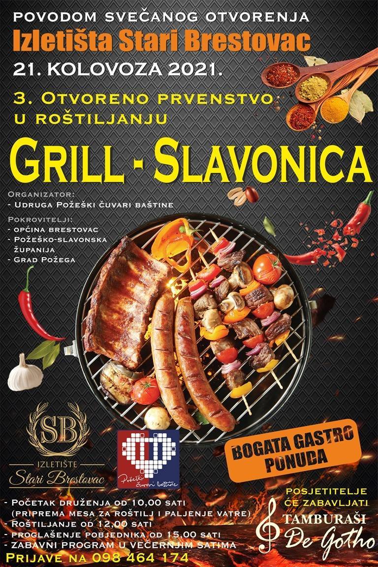SB Online | 3. Otvoreno  prvenstva u roštiljanju „Grill Slavonica“ 2021., održat će se 21.kolovoza