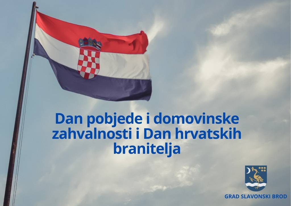 SB Online | Gradonačelnikova čestitka povodom Dana pobjede i domovinske zahvalnosti i Dana hrvatskih branitelja