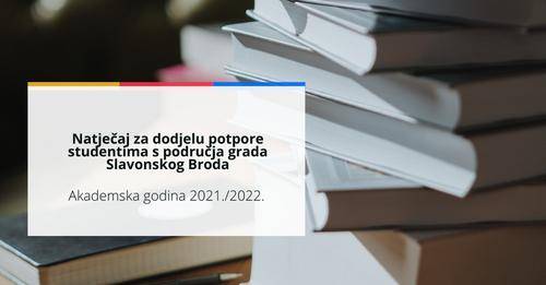 SB Online | U tijeku Natječaj za dodjelu stipendija u Sl. Brodu