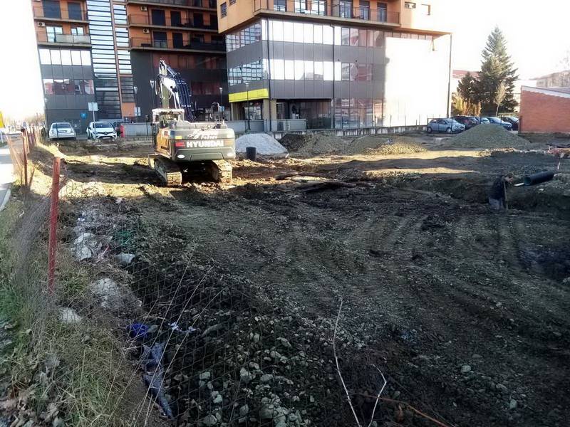 SB Online | Nastavljaju se radovi na izgradnji parkirališta u Naselju Slavonija I  