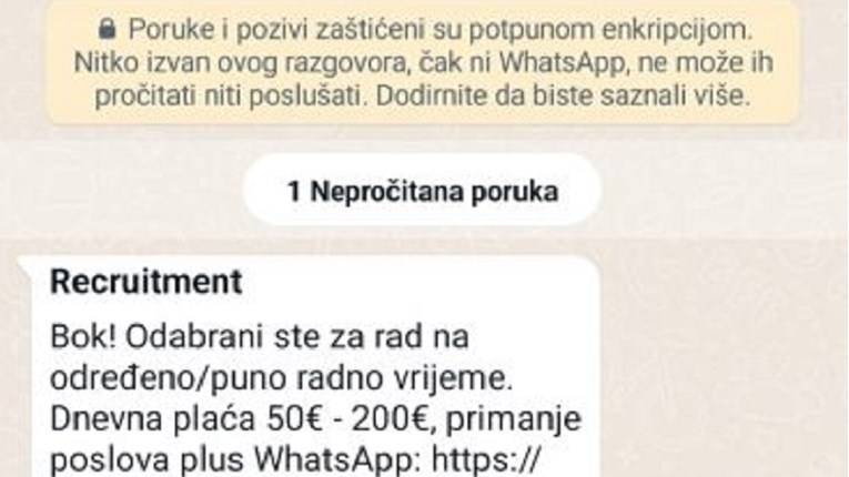 SB Online | Nova prevara se širi WhatsAppom