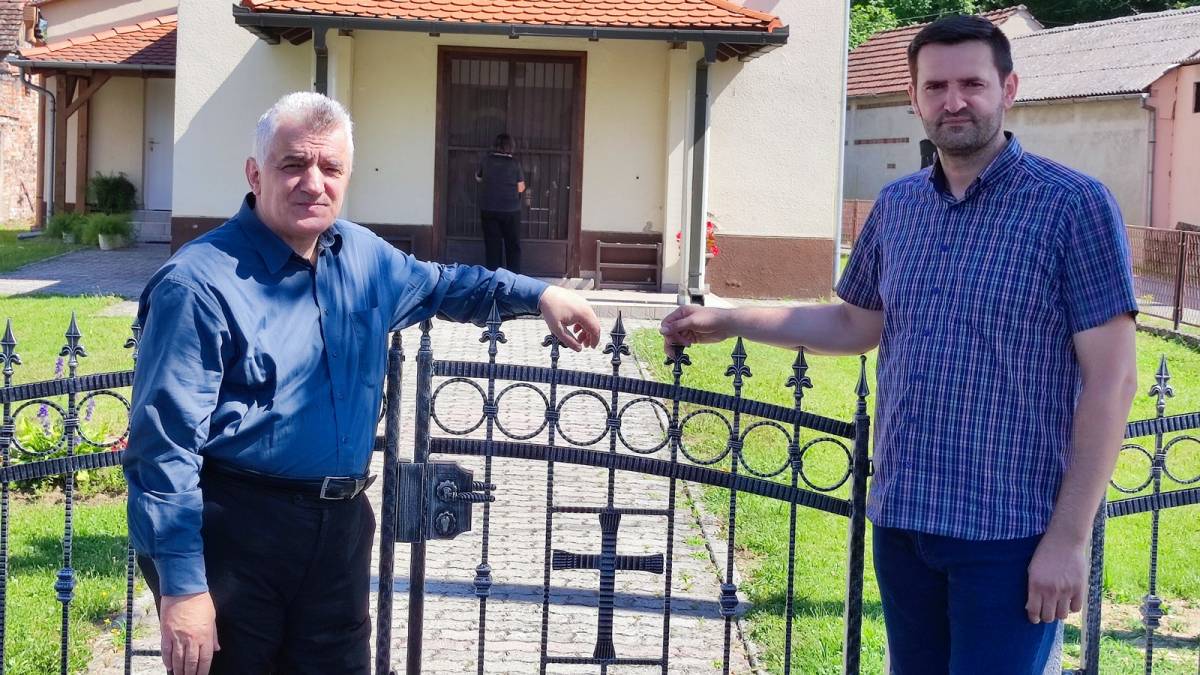 SB Online | Nova ograda filijalne crkve u Gromačniku