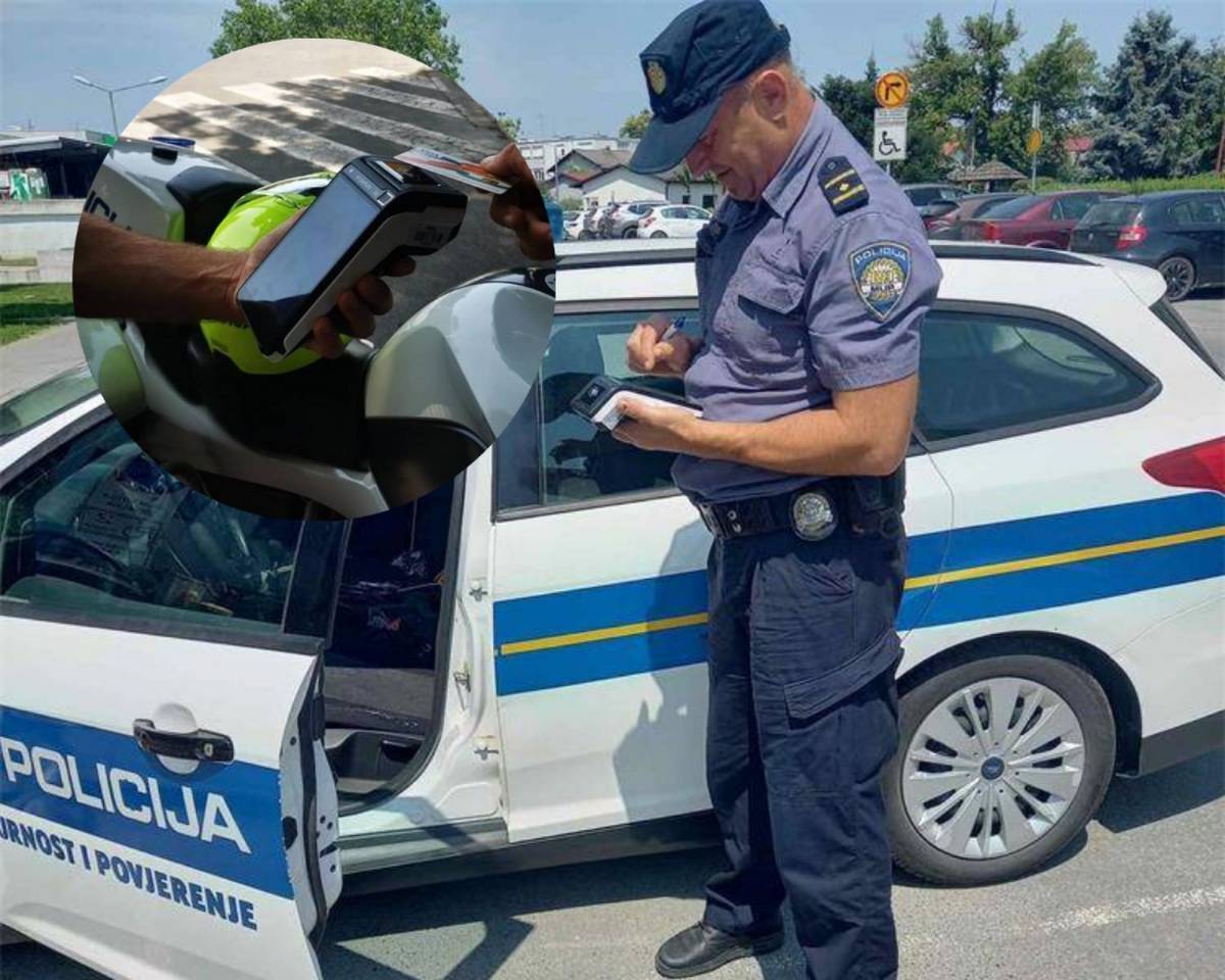 SB Online | Plaćanje na ruke otišlo u povijest: Policija putem POS uređaja naplatila 81.200 kuna kazni