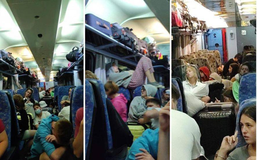 SB Online | Izgleda da putnicima ne smeta što vlak do mora kasni jer bude toliko krcat da putnici sjede na podu