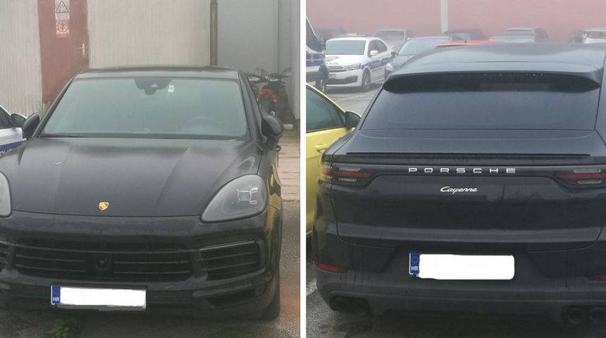 SB Online | Hrvatska policija 28-godišnjaku oduzela skupocjenog Porschea, automobil postaje vlasništvo RH